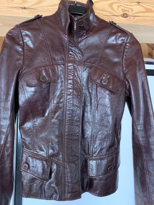 Куртка женская кожаная..