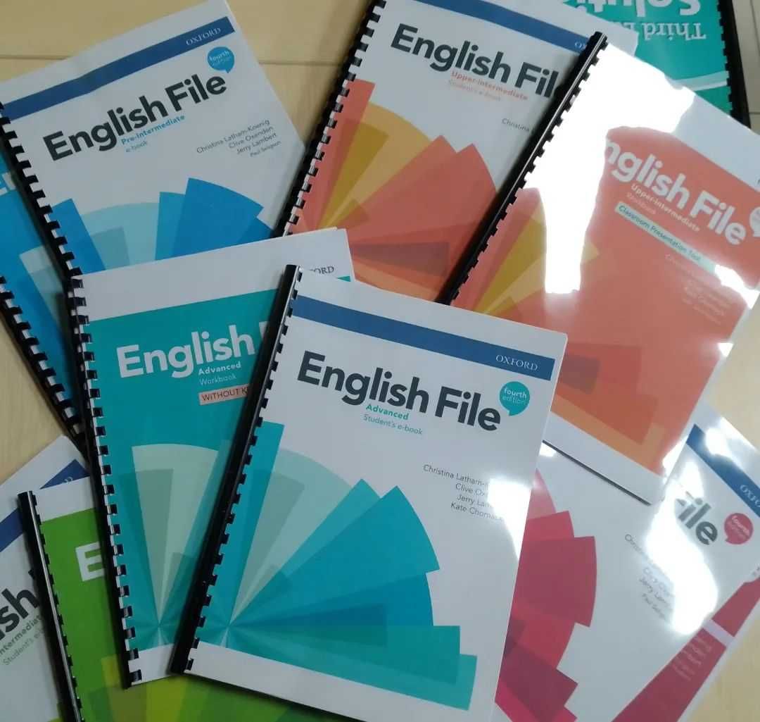 English File 4th ed - Elementary, Pre-, Intermediate, Upper-, Advanced