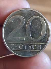 Sprzedam monete 20 zloty 1986 rok