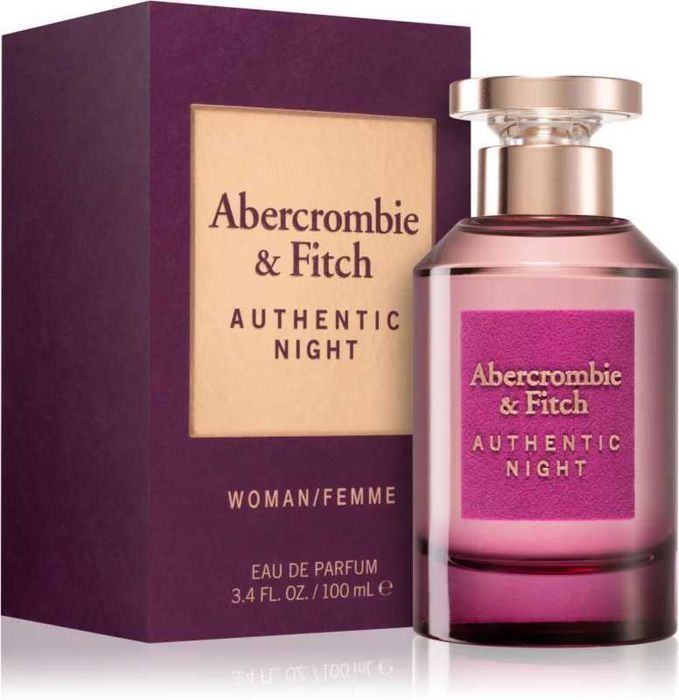 ABERCROMBIE & FITCH AUTHENTIC night edp 100 ml produkt
