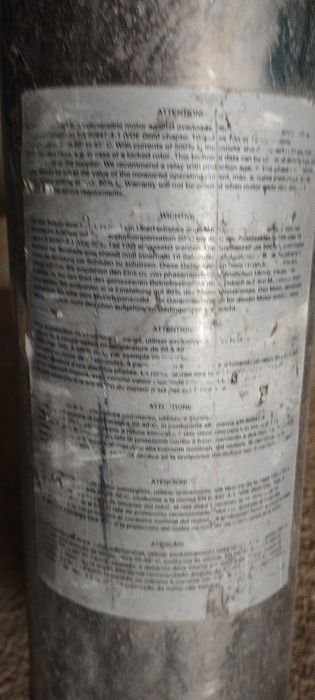 Vendo bomba de furo