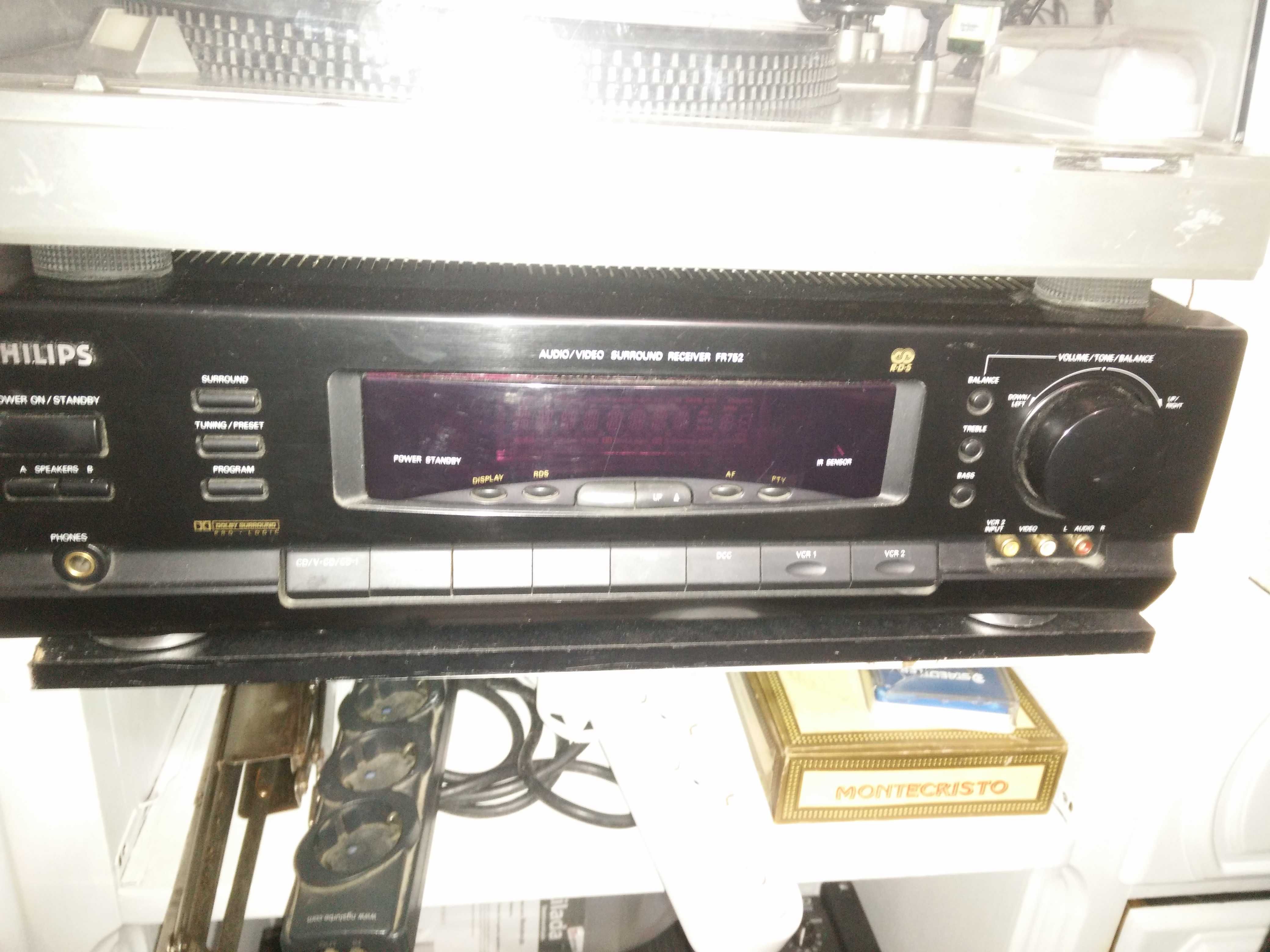 PHILIPS audio video surround receiver  FR752