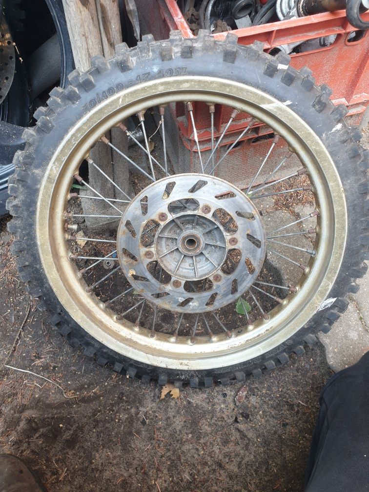 Koło supermoto 2,50-17 Takasago, Obręcz, Yamaha DT, derbi, aprilia