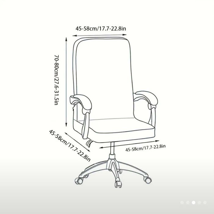 Pokrowiec na fotel biurowy