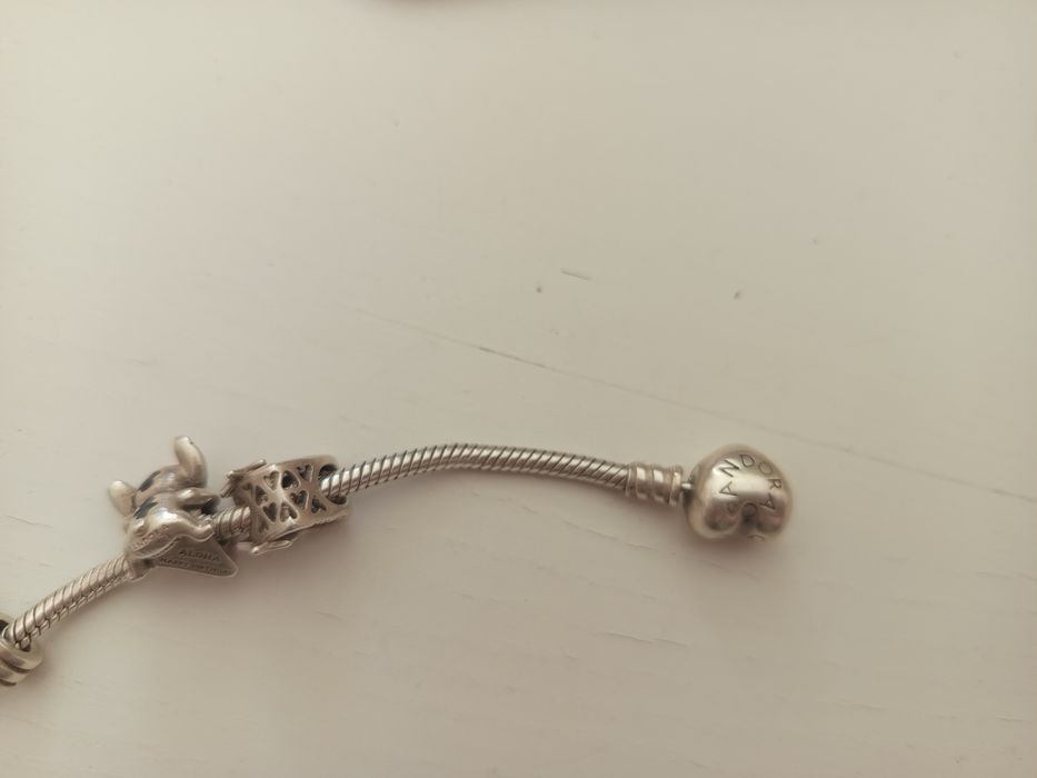Polceira Pandora original de prata