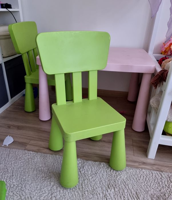 Stolik z krzesełkami Ikea Mammut
