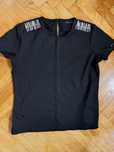 Bluzka czarna, t shirt Mohito
