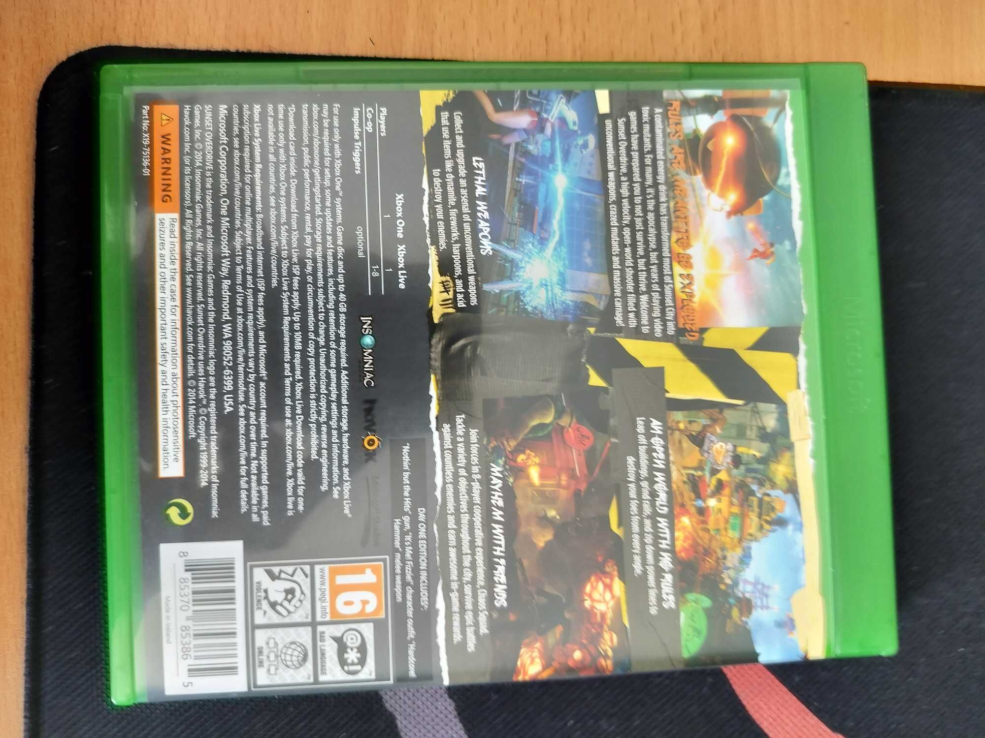 Sunset Overdrive Xbox One ( COMO NOVO )