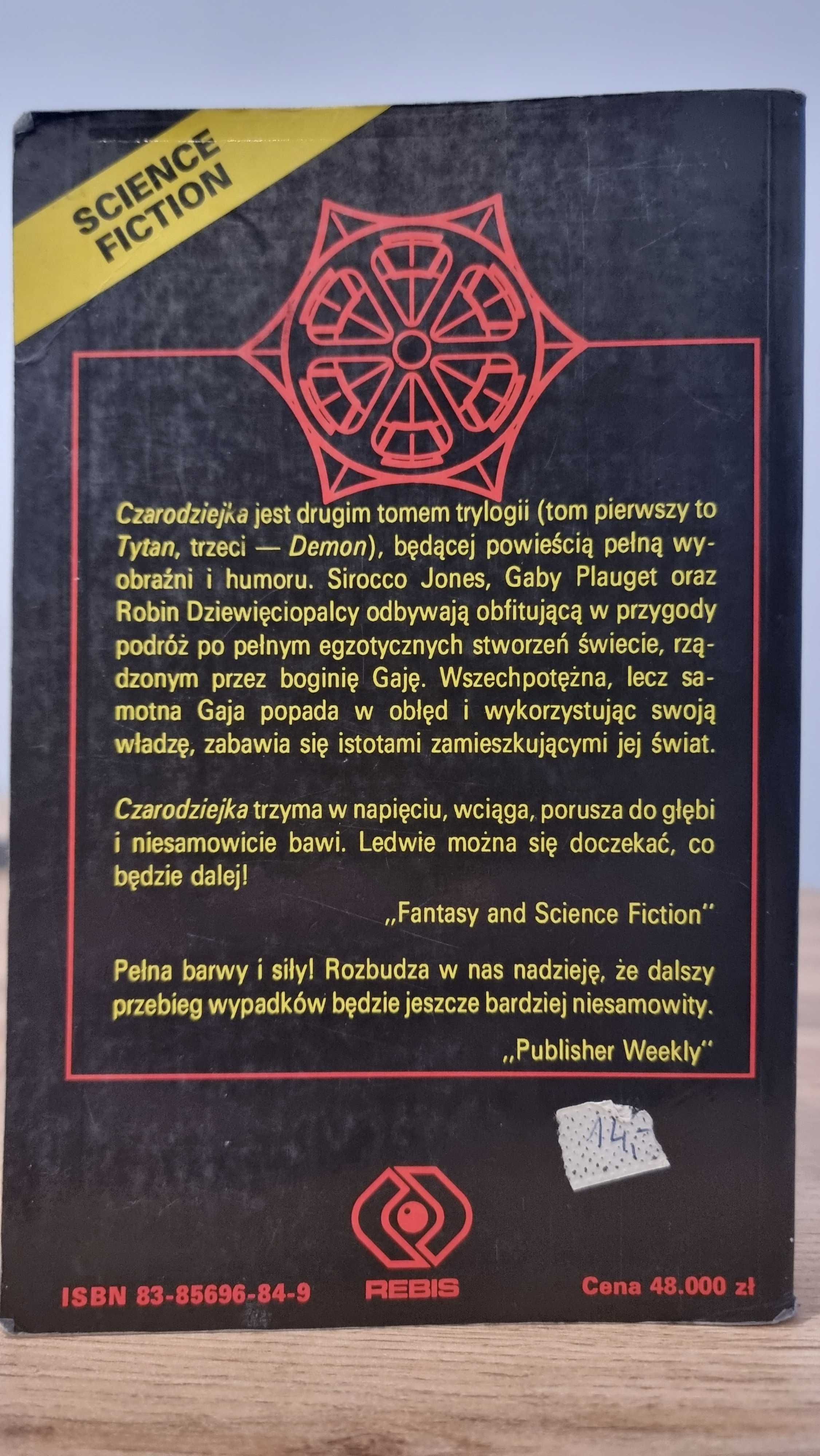 "Czarodziejka" - John Varley, Wydanie I