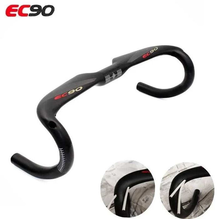 Карбоновый велосипедный руль EC90 31,8 шоссейный