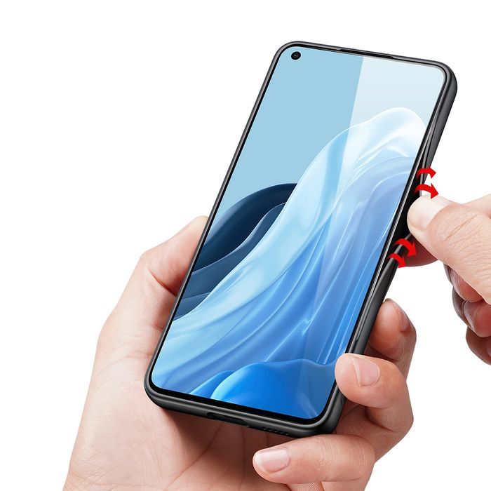 Dux Ducis Fino etui pokryte nylonowym materiałem Oppo Reno7 Pro 5G