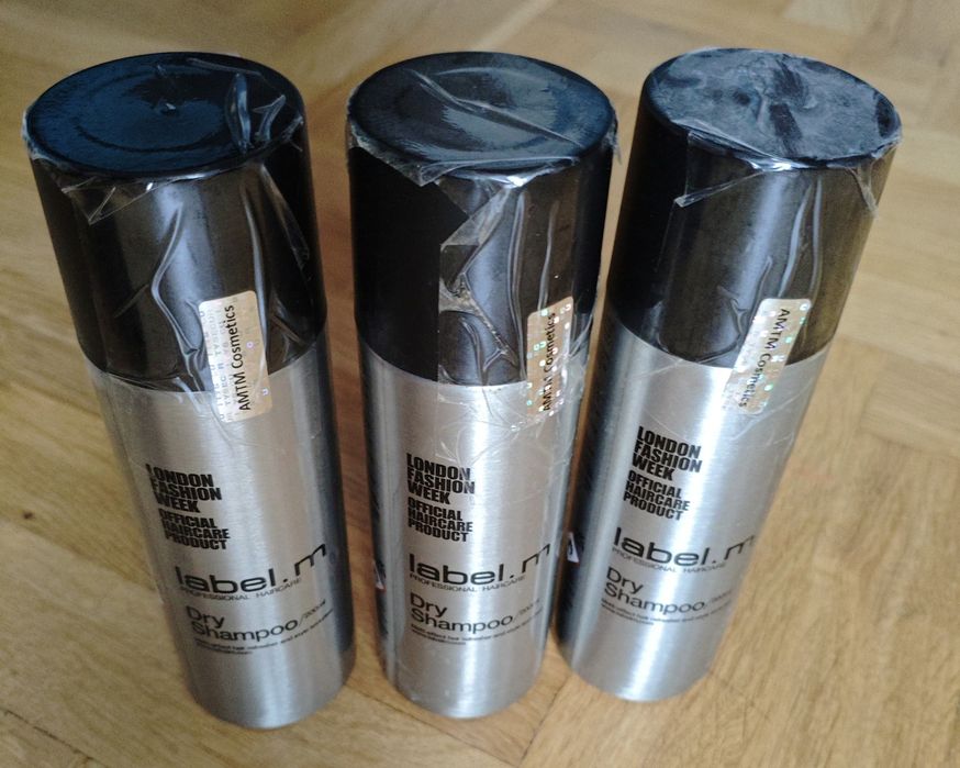 Suchy szampon Label.m 200ml 3szt. Londyn Fashion Week