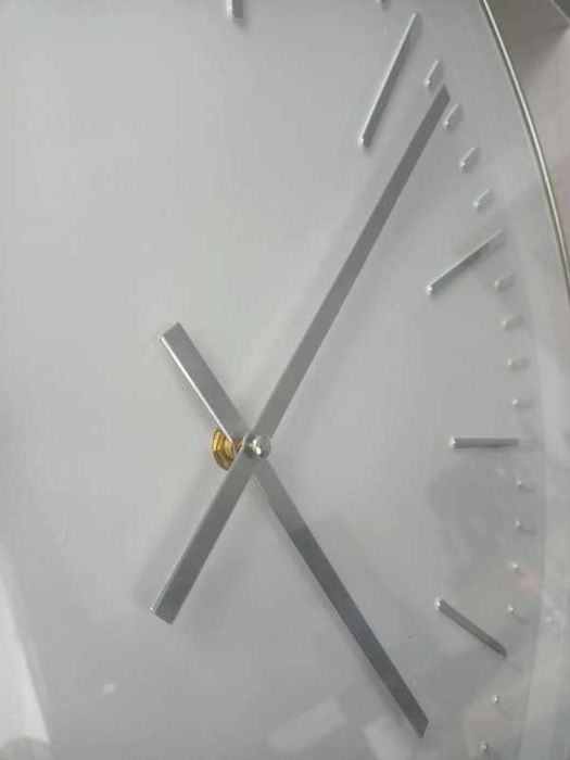 Gigantyczny zegar ścienny 50cm na ścianę do kuchni korytarza