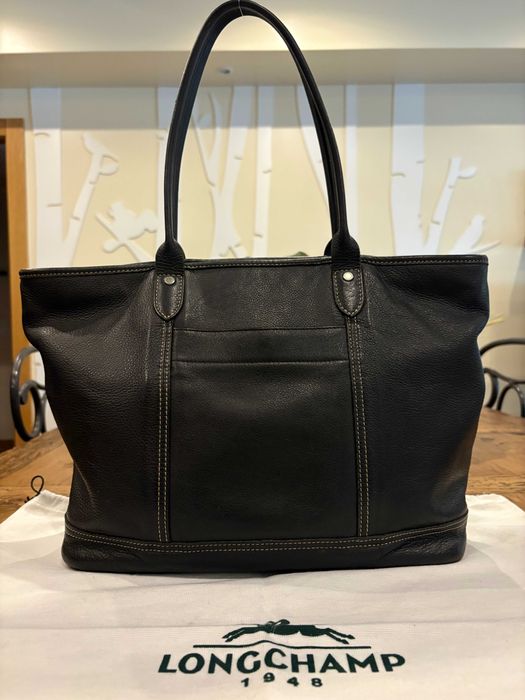 Mala Longchamp em pele original