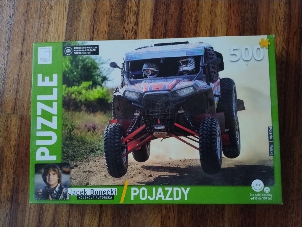 Puzzle 500 elementów pojazdy
