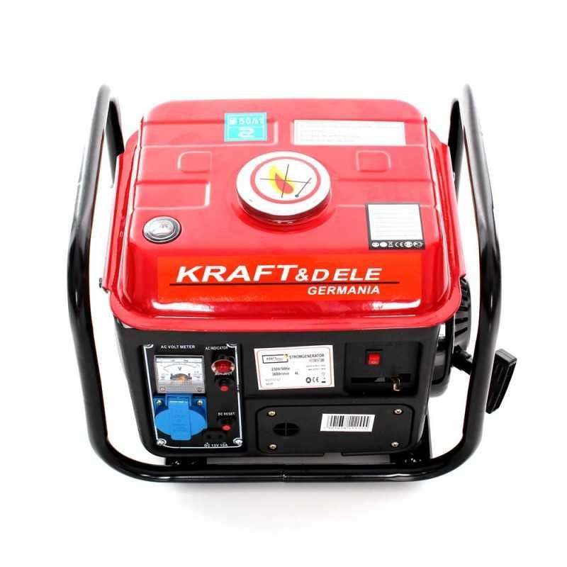 KRAFT&DELE Agregat Prądotwórczy Generator 1200w 2km 230v KD109
