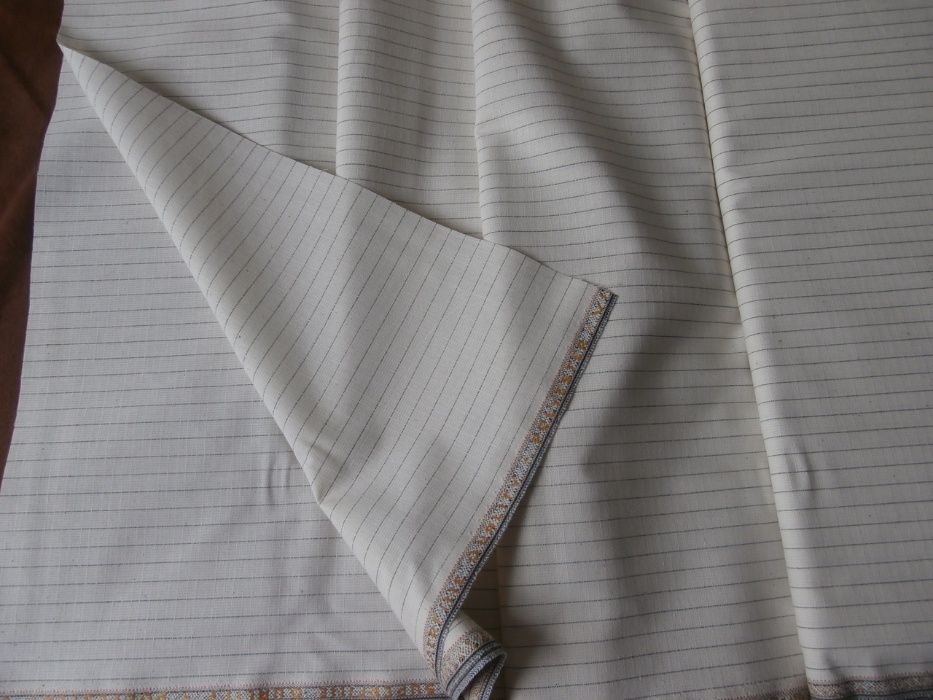 Tkanina - elano argona ubraniowa - kremowa /ecru/ - na metry