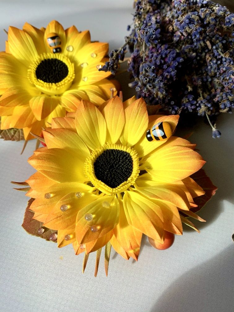 Квіти з фоамірану/віночки з калинкою