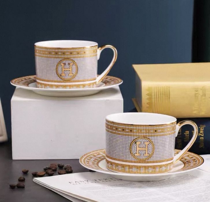 Елітний набір чашок Hermes | Преміум якість | Подарунковий бокс