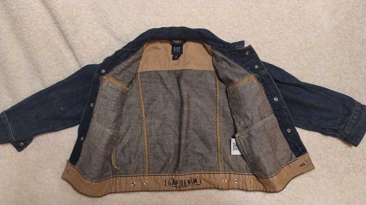 Куртка детская джинс GAP оригинал 6-7 лет