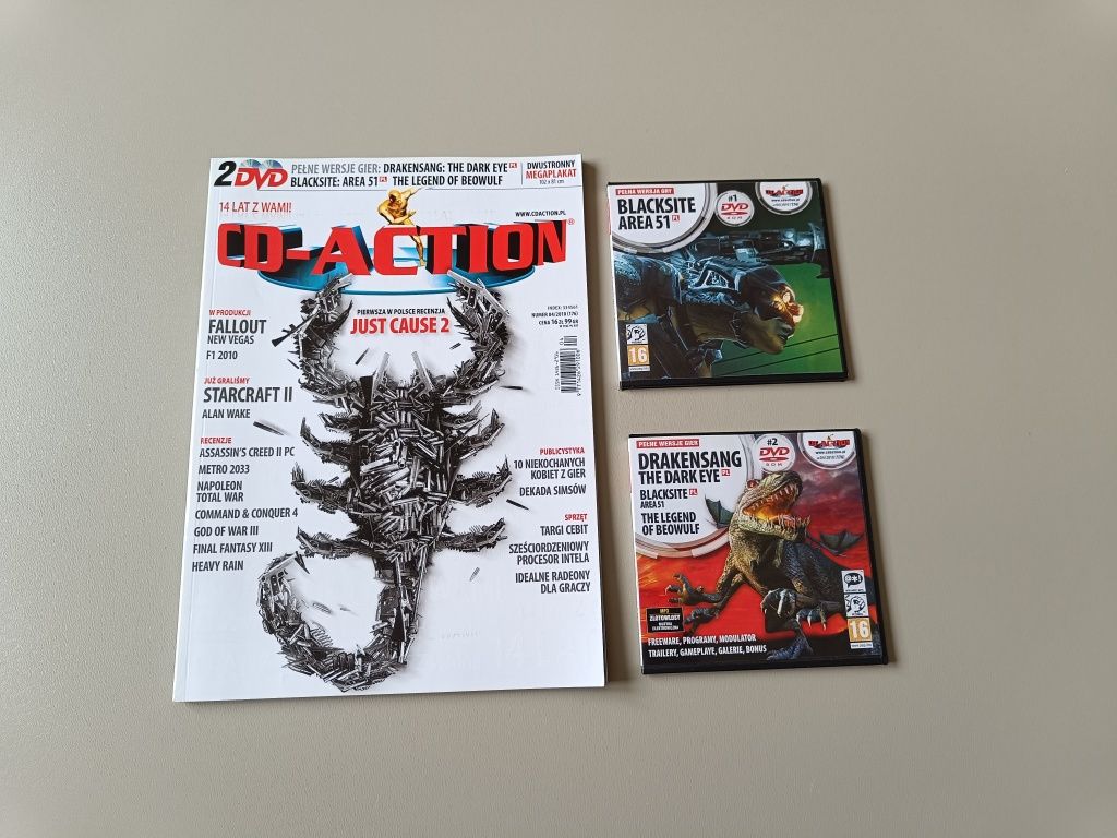 CD-Action nr 04/2010 (176) - Kwiecień 2010 - komplet z dwiema płytami