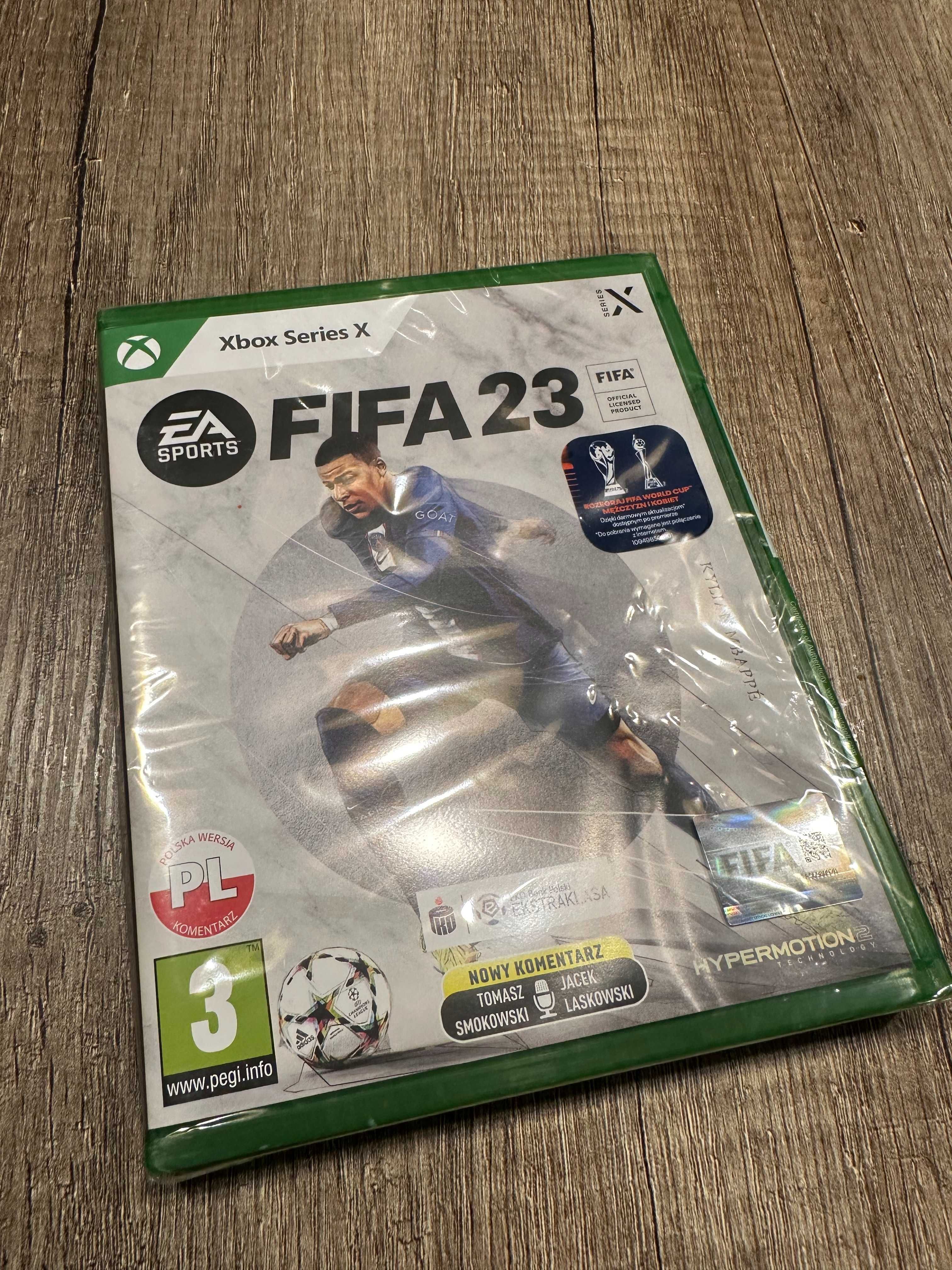 Fifa 23 - Xbox Series X - nowa, zafoliowana - wersja pudełkowa