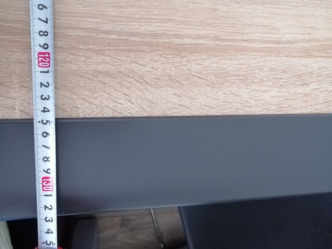 Stół Dąb Sonoma 135/82 +50 cm.