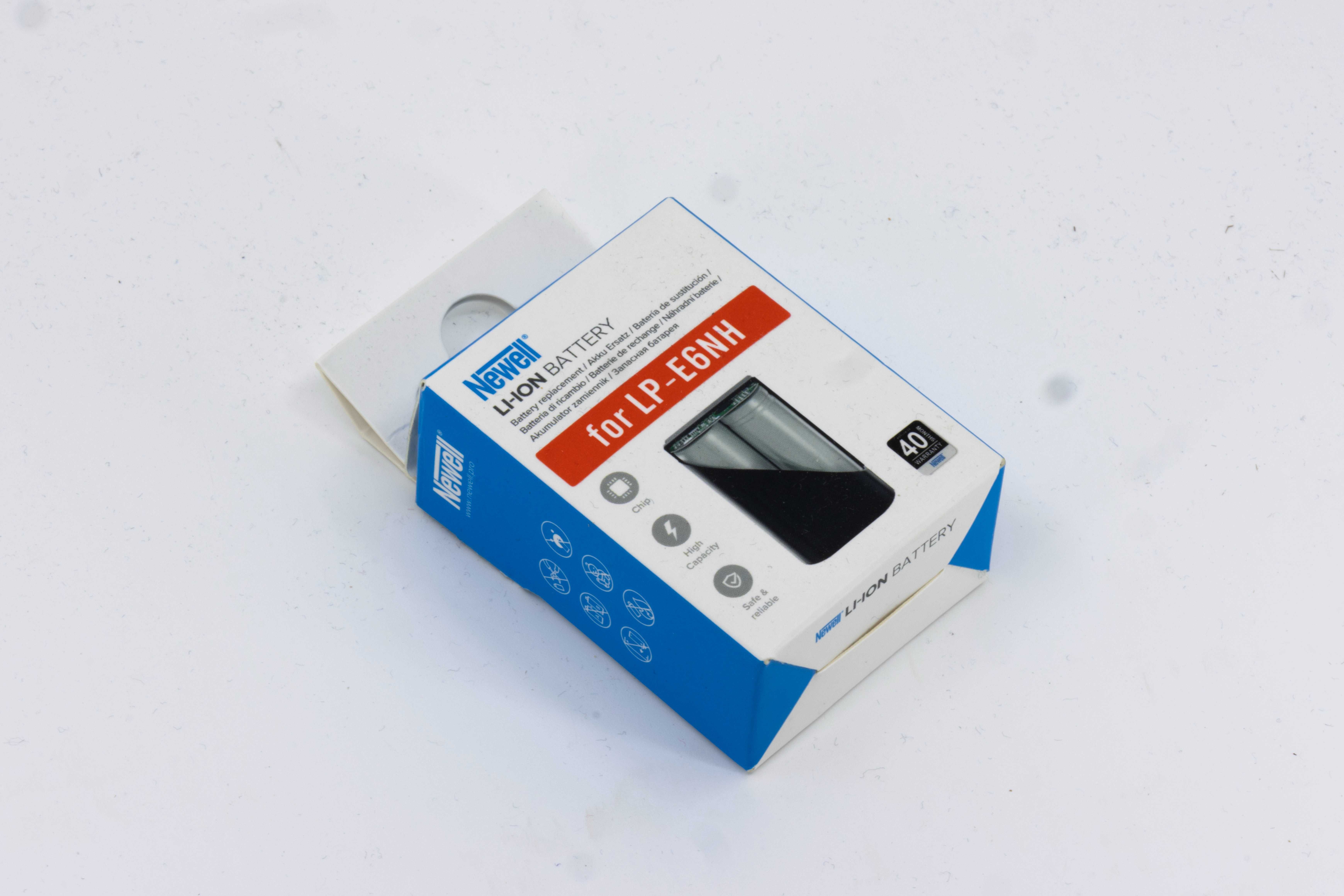 Nowy akumulator Newell LP-E6NH – zamiennik Canon