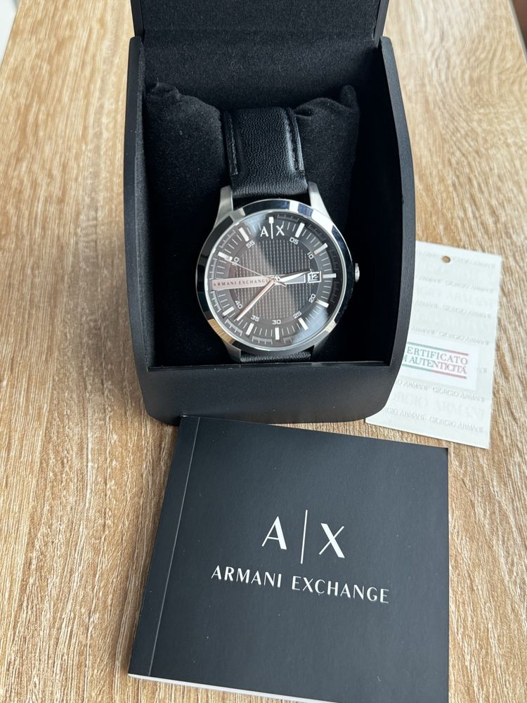 Zegarek męski ARMANI EXCHANGE Hampton AX2101 Emporio pasek skorzany