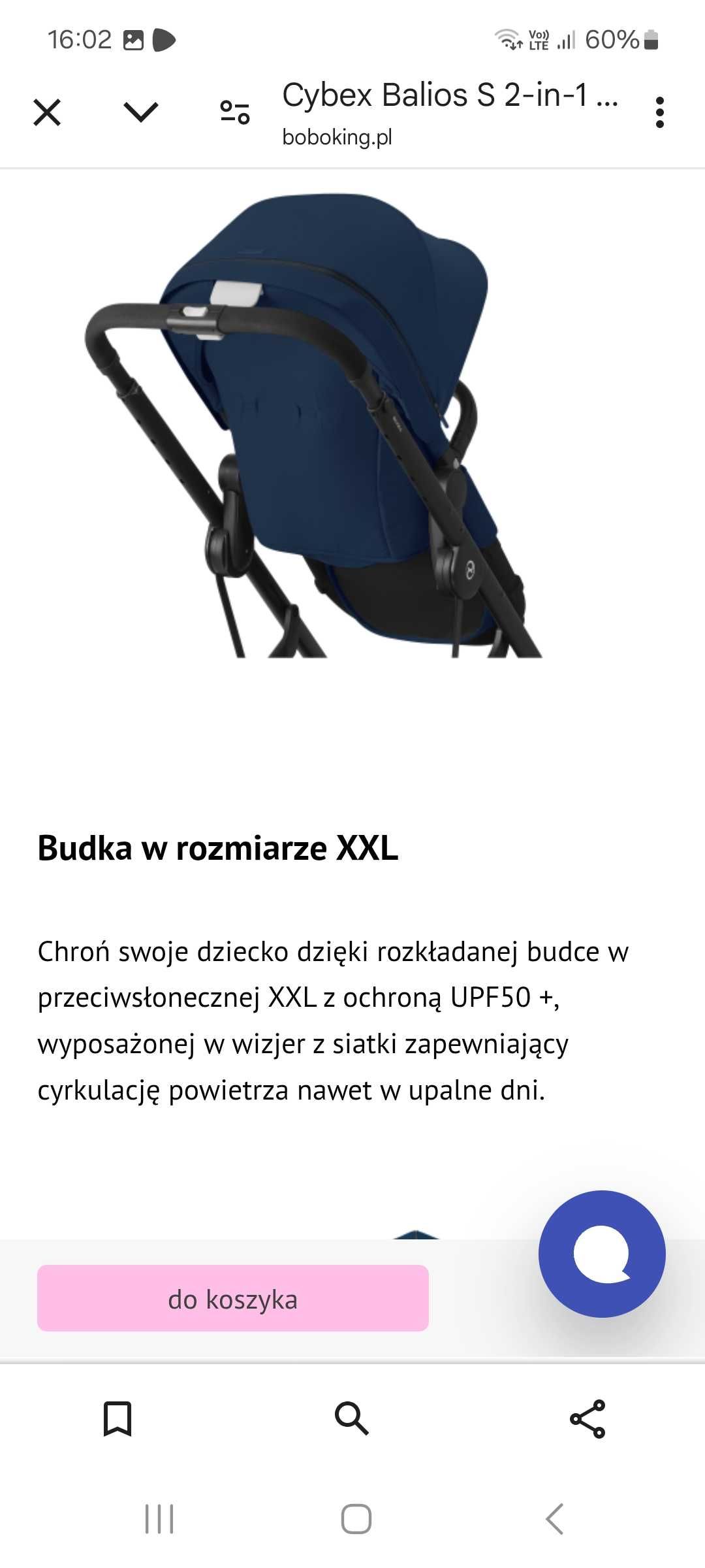 Cybex Balios S 2-in-1 czarny