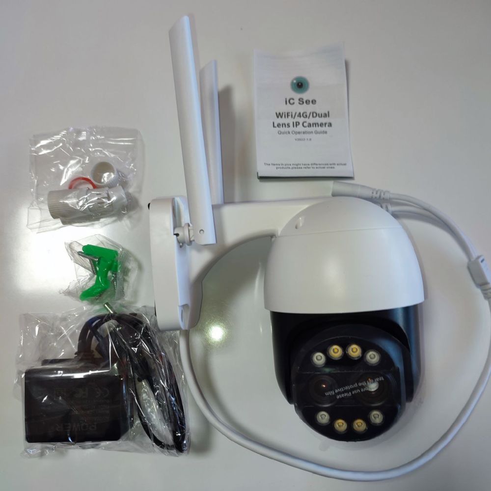 Wifi 4МП 8МП поворотная камера видеонаблюдения 8 кратный зум