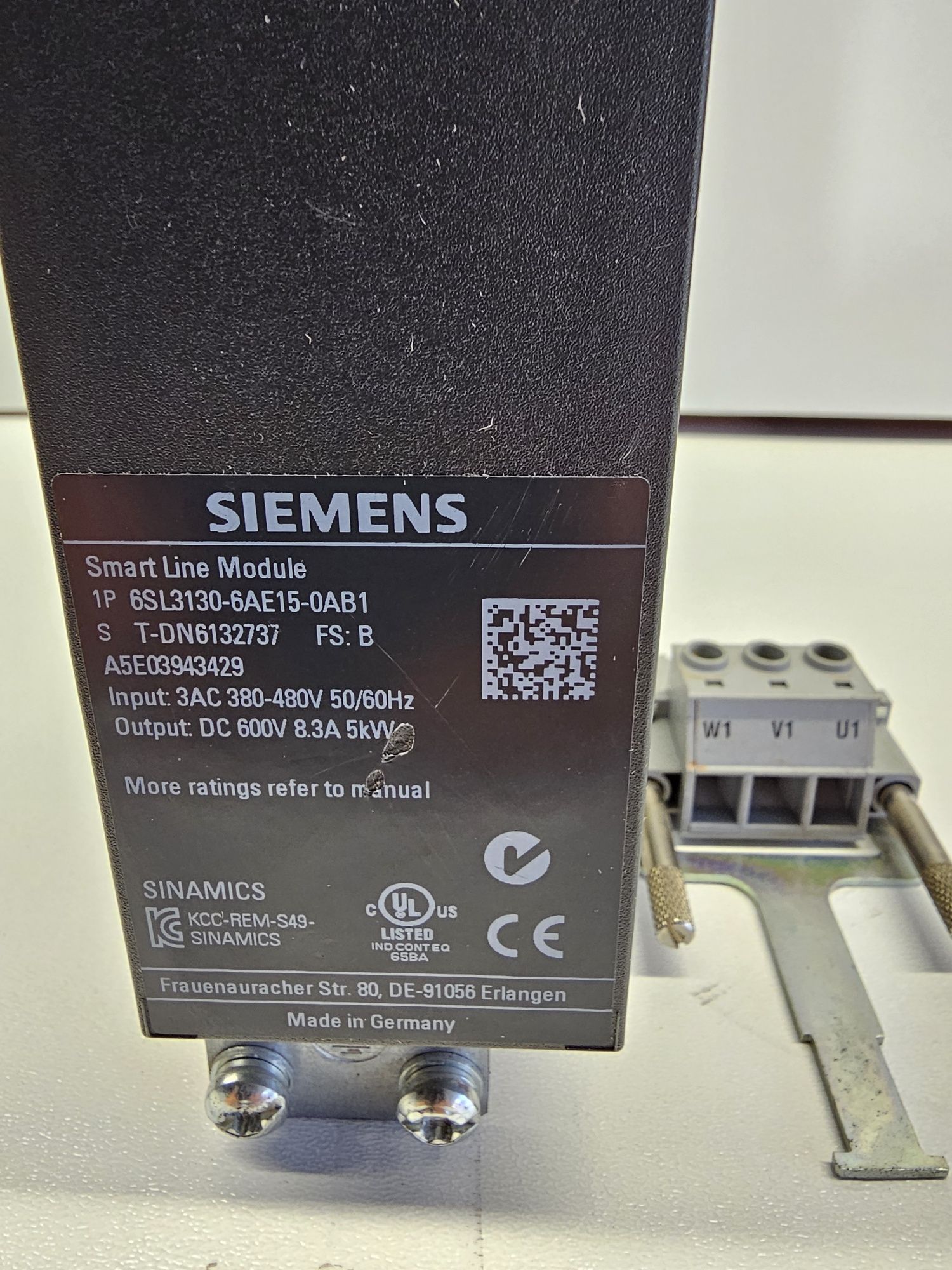Siemens Sinamics 6SL3130-6AE15-0AB1