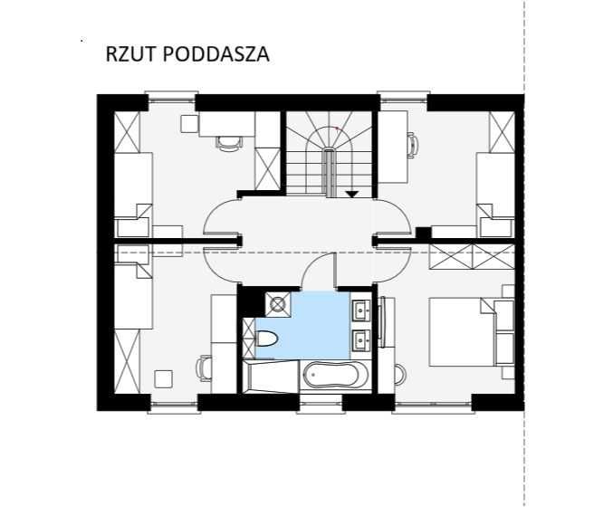 DOM - Bliźniak 143 m² do Wykończenia - bezpośrednio właściciel