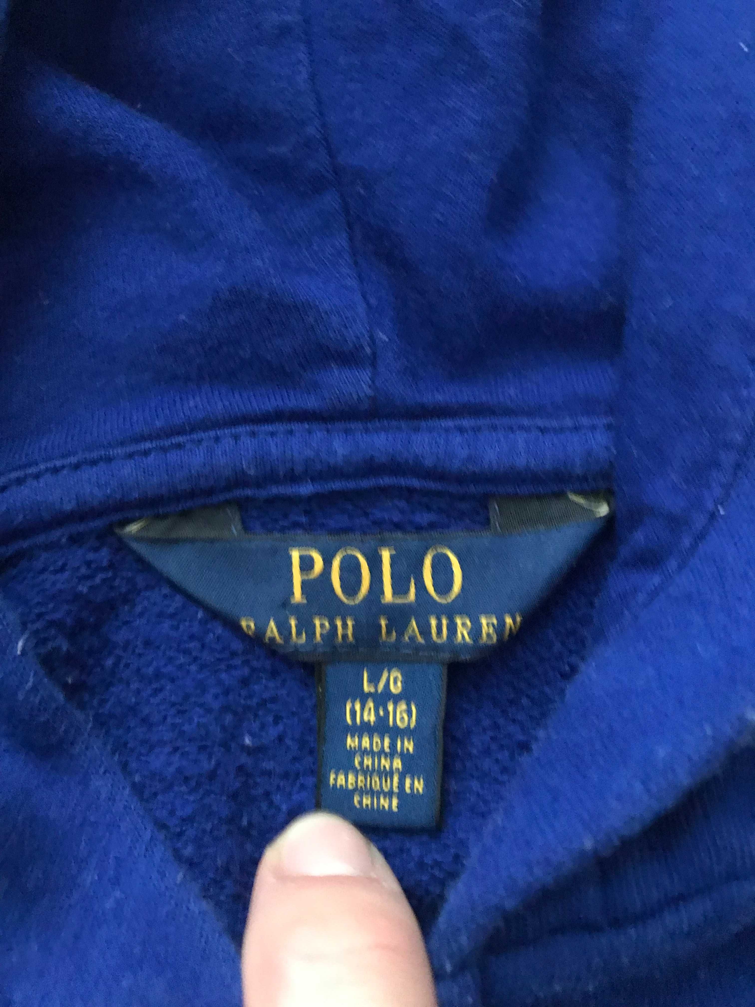 Bluza Polo Ralph Lauren na zamek rozm. L ( nowa kolekcja)