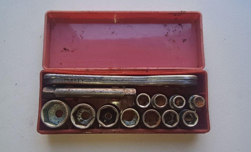 СССР набір головок з тріскачкою 8-22(11шт.)