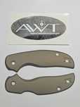 Okładki AWT Scales Spyderco Sage 5 NOWE aluminium anodyzowane USA MADE