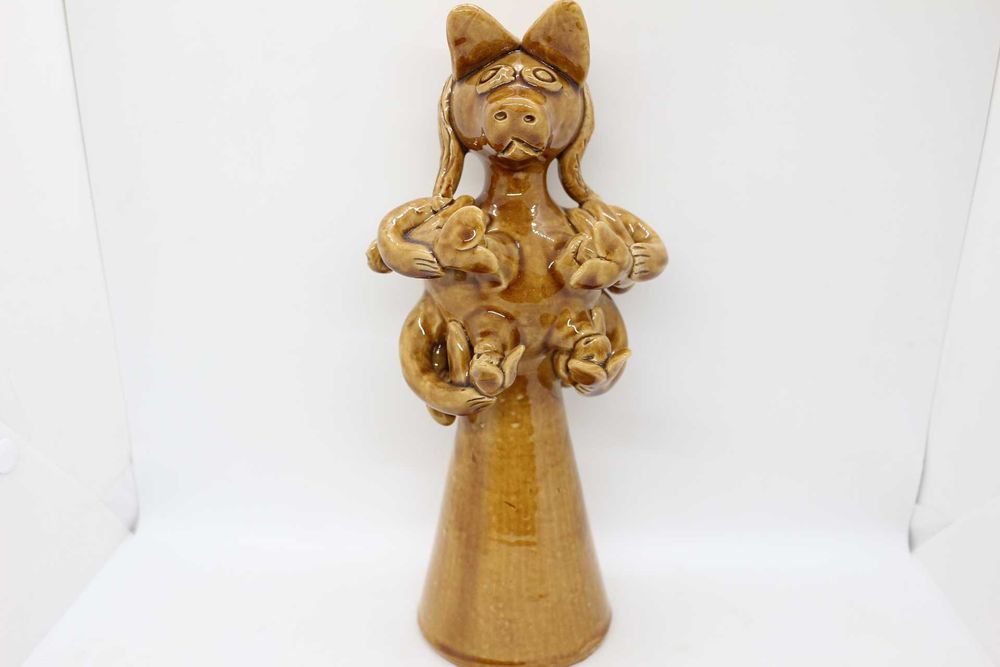 Figurado de Barcelos Porca com Filhos de Júlia Ramalho 27 cm