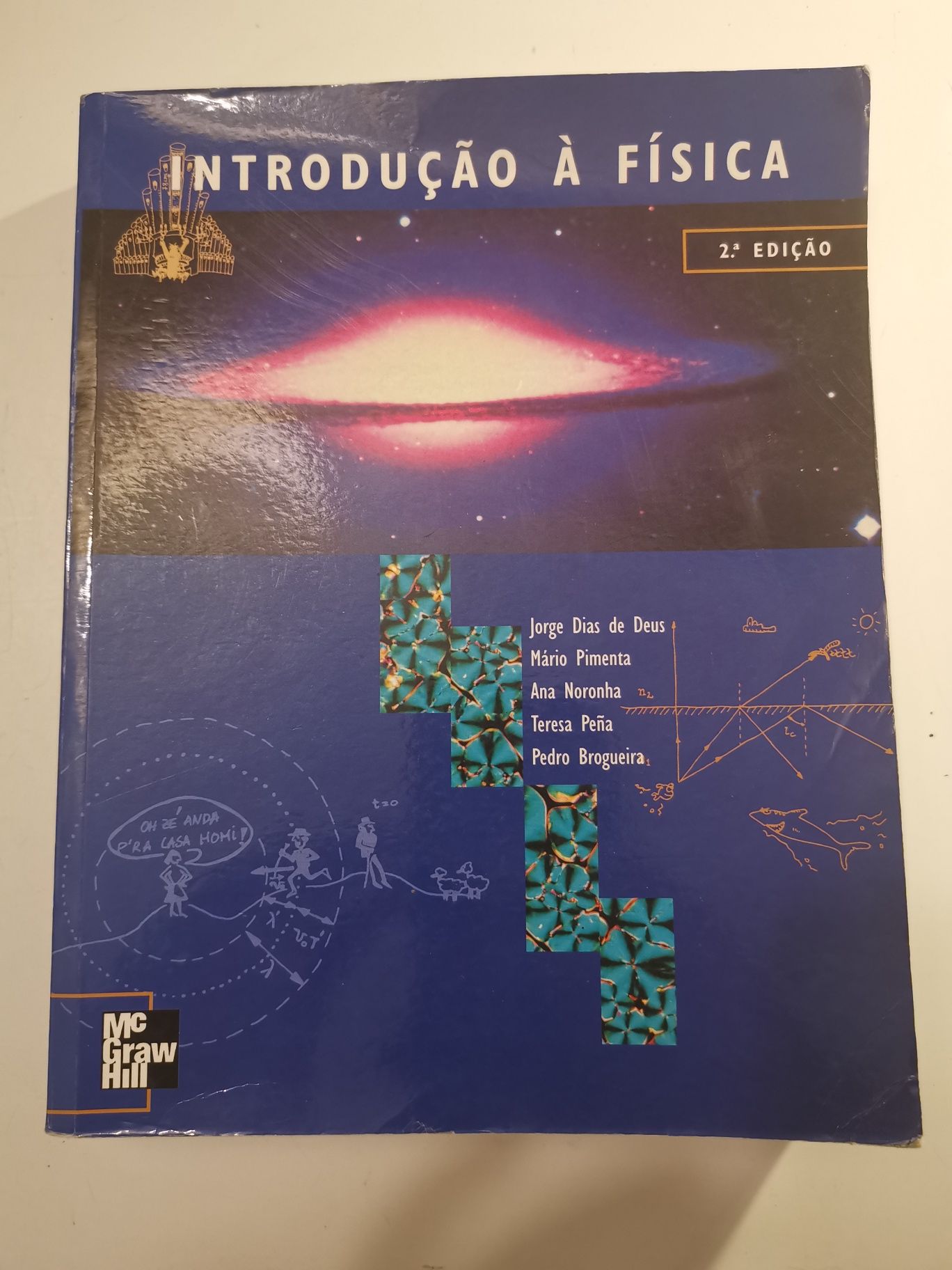 Livros de física, matemática e química universitária
