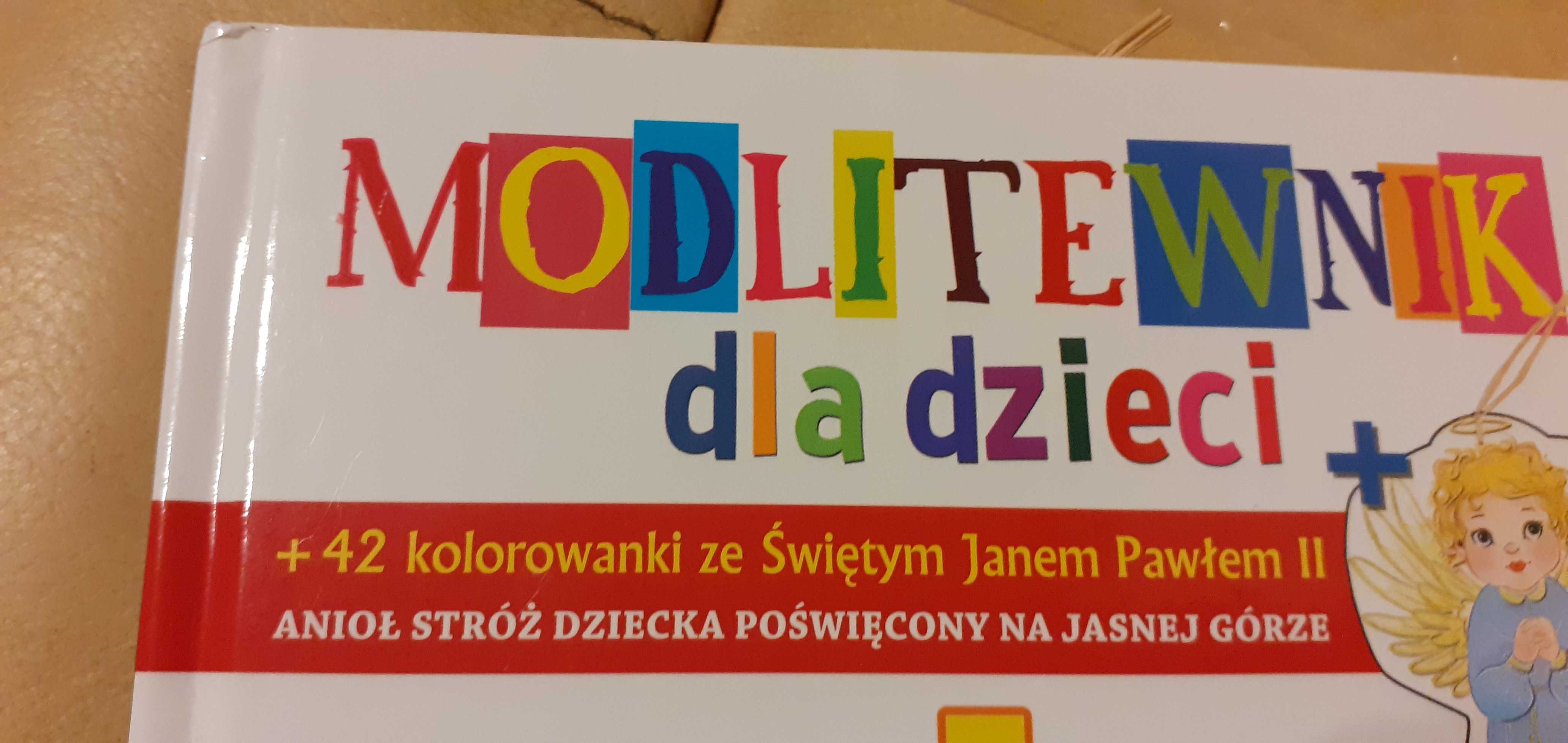 Modlitewnik dla dzieci + 42 kolorowanki + Anioł Stróż na prezent