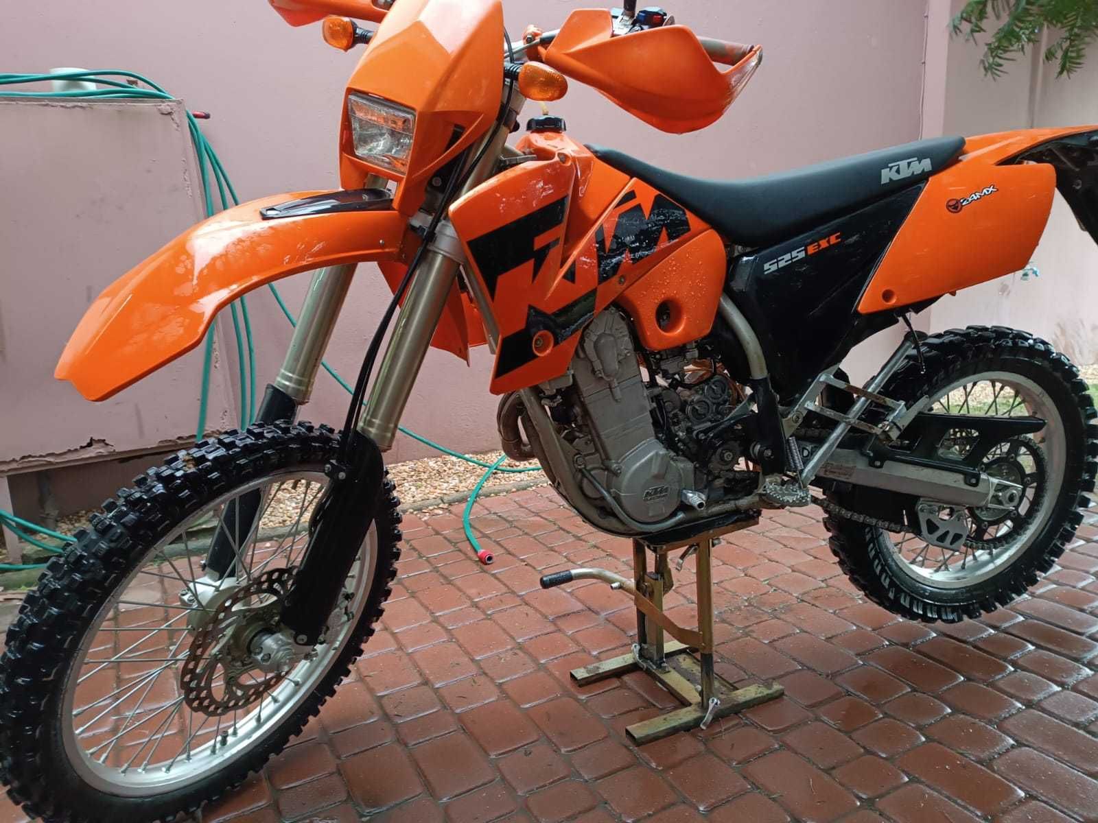 KTM EXC 525 rok 2004 Rejestracja Szwecja