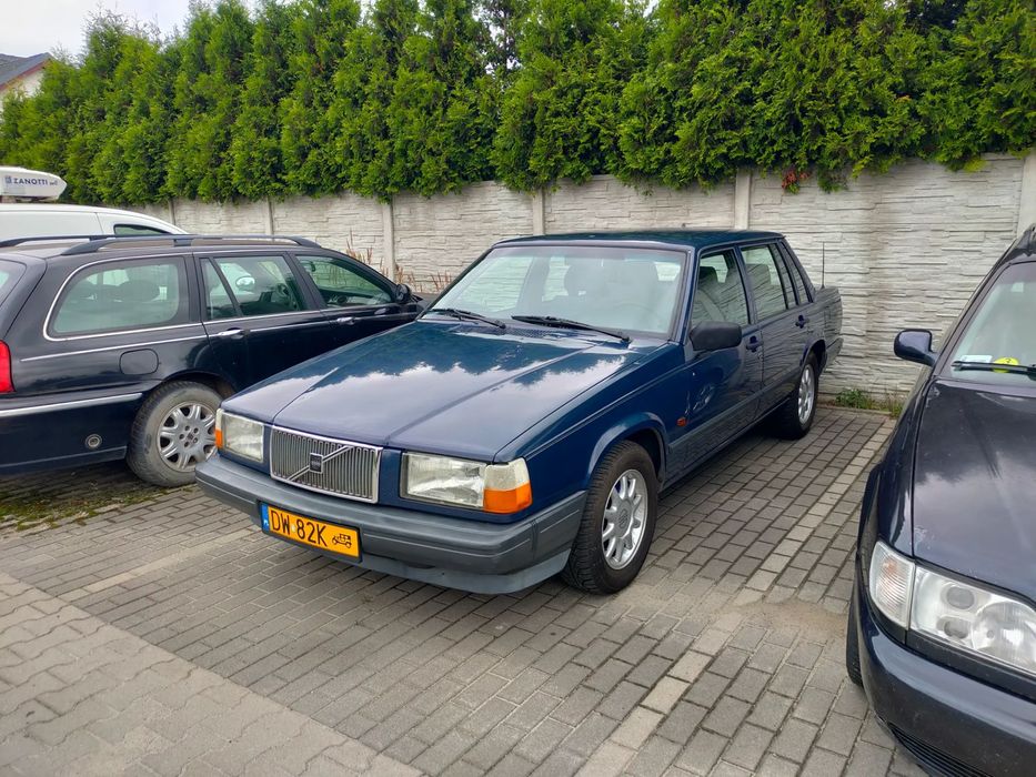 Volvo Seria 700 zabytkowy, hak, benzyna, mechanicznie TOP, Redblock.