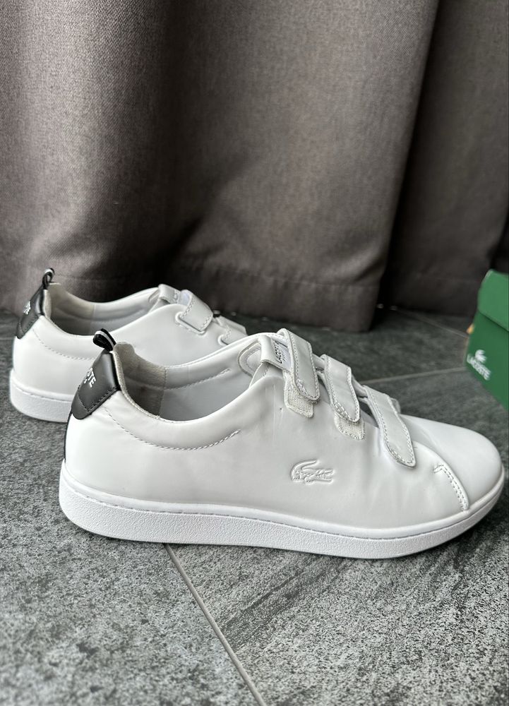 Чоловічі шкіряні кеди Lacoste 42 розмір