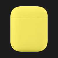Защитный чехол Silicone Case для AirPods / AirPods 2 (Lemon Yellow)