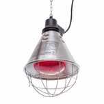 Lampa grzewcza sztuczna kwoka + promiennik CZERWONY 175 W ZESTAW