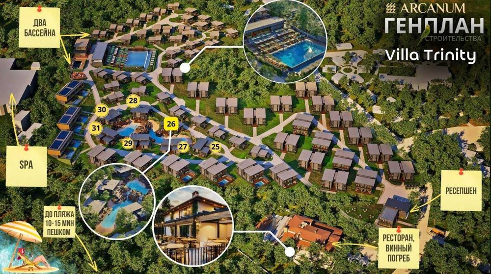 Продаж вілл та апартмантів Болгарія м. Варна