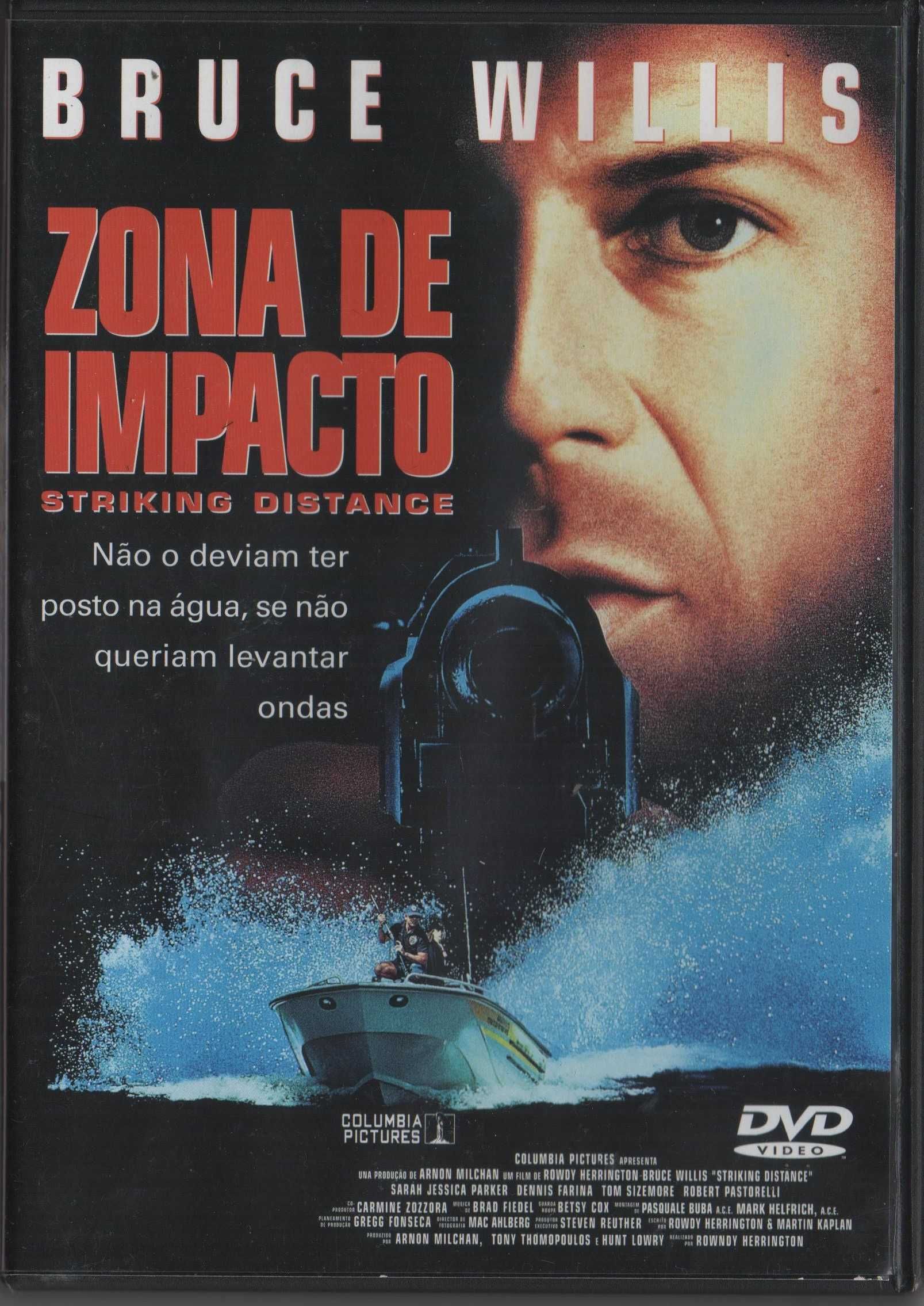 Dvd Zona de Impacto - acção - Bruce Willis/ Sarah Jessica Parker