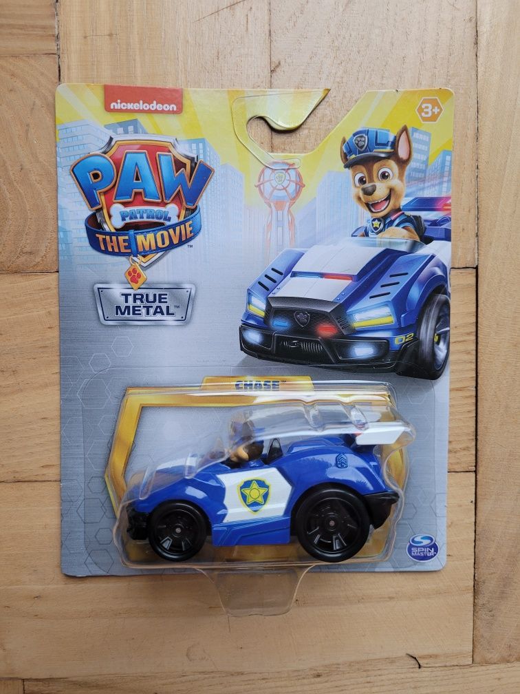 NOWY samochodzik Psi Patrol autko Chase niebieskie auto pojazd