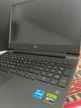 Laptop z monitorem + klawiatura i myszka