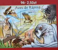 Znaczki pocztowe- fauna/ptaki -bl. ark.czyste