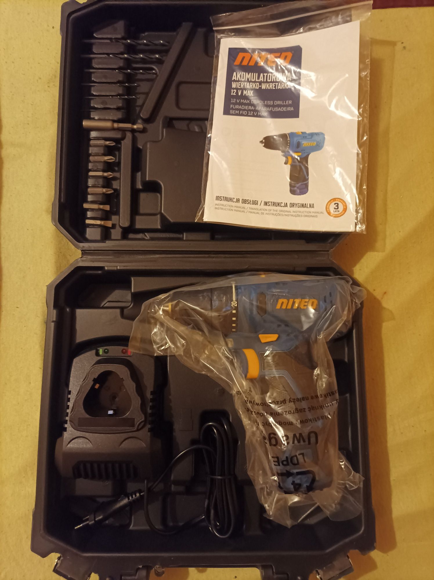 wiertarko - wkrętarka 12v max